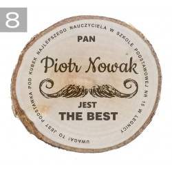 Pan Piotr Nowal z pięknym wąsem jest the best - z taką podstawką można chodzić od sali do sali by się pochwalić.